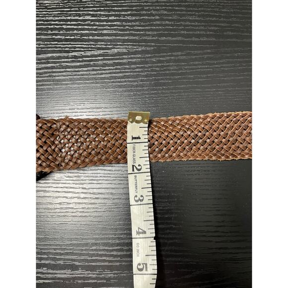 J. Crew Boho Braided Leather Wide Belt - Picture 4 of 7